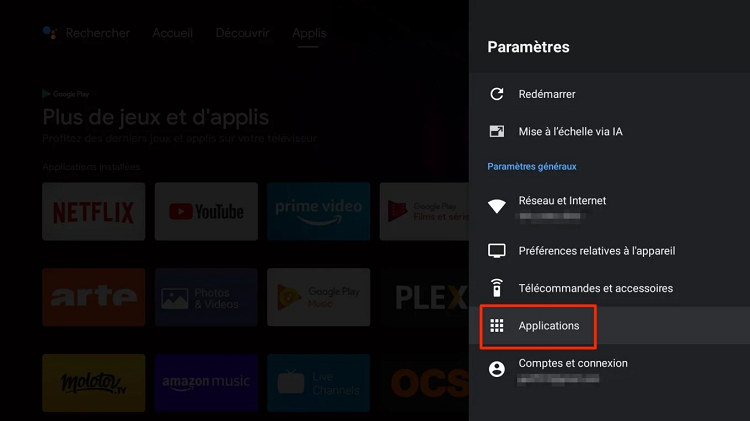 Comment installer l'application VooIPTV sur Nvidia Shield (Google TV)